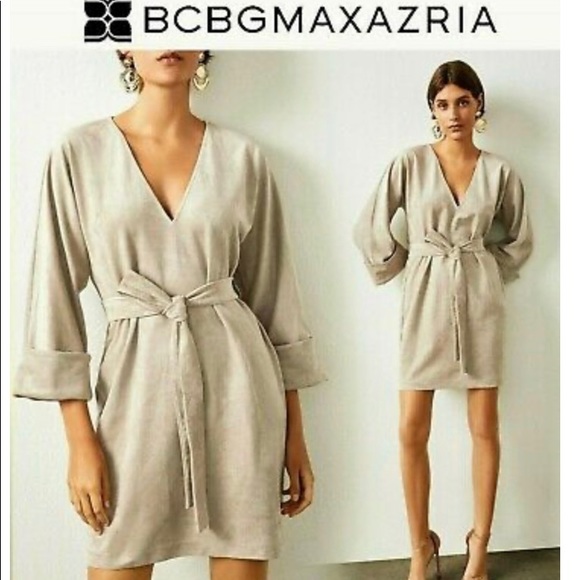 BCBGMaxAzria Dresses & Skirts - Bcbg women’s suede mini party dress